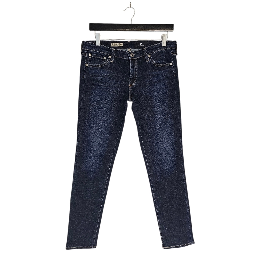 Adriano Goldschmied The Legging Ankle Super Skinny Dark Blue Jeans 29‎ Preowned